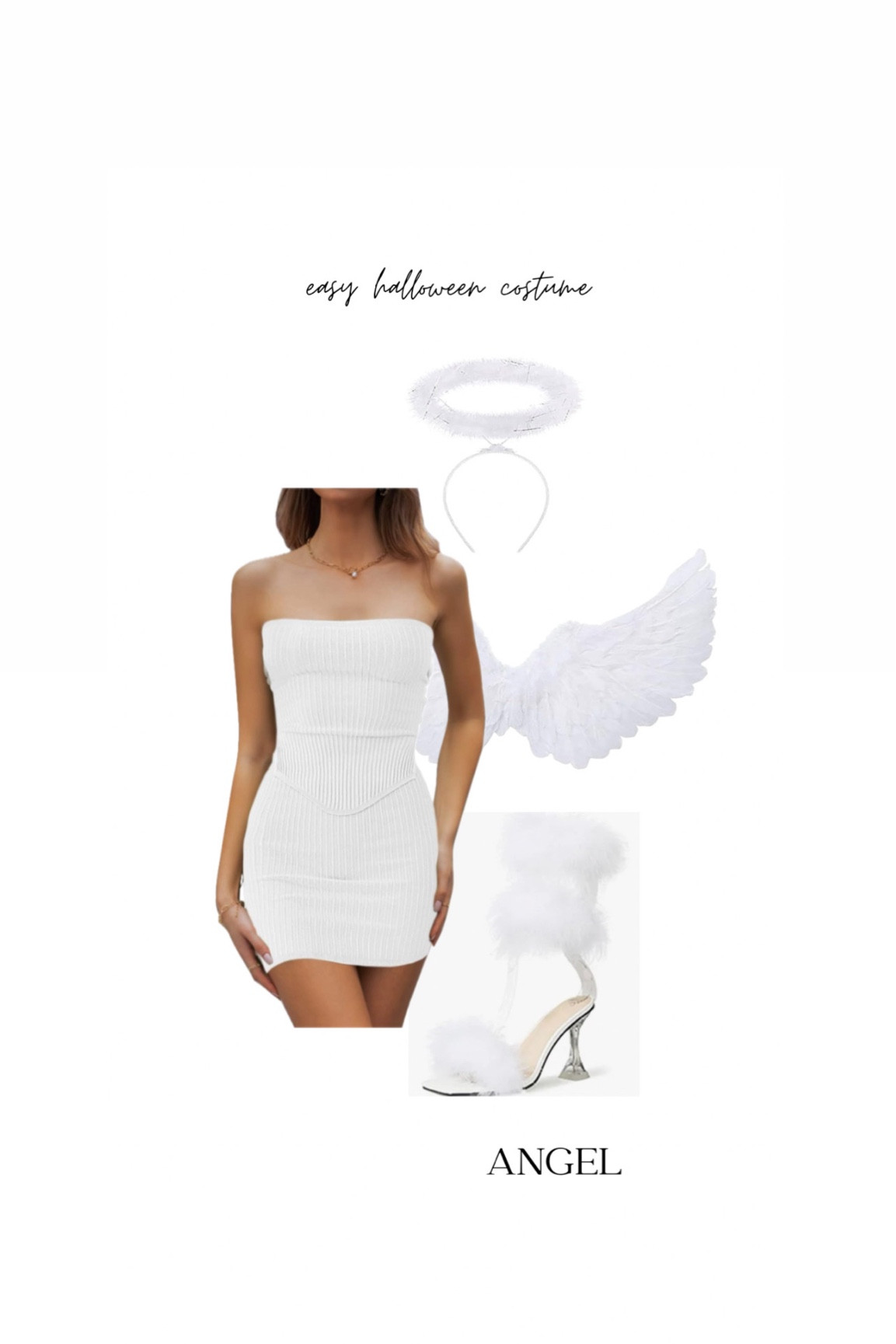 Easy Halloween Costume- Angel 🤍

Einfaches Halloween Kostüm Damen Engel 

Idee💡 
Inspiration 
Last Minute
Schnell 
Budget friendly

#LTKSeasonal #LTKHalloween #LTKstyletip