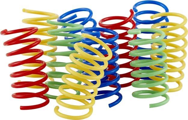 Frisco Colorful Springs Cat Toy, 10 count | Chewy.com