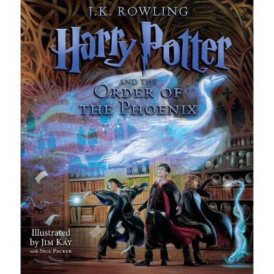 Harry Potter and the Order of the Phoenix: The Illustrated Edition (Harry Potter, Book 5) (Illustrated Edition) - by  J K Rowling (Hardcover) | Target