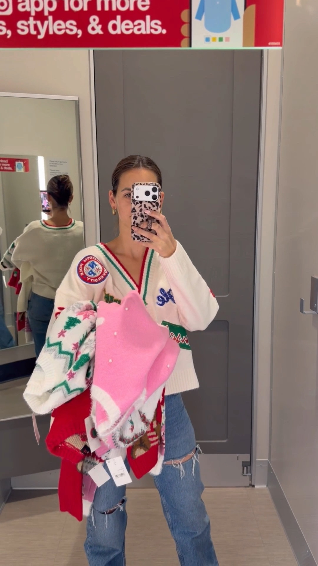 Christmas sweaters from Target are 40% off for Black Friday! 

Ugly Christmas sweater, holiday sweater, festive sweater, Christmas sweater, teddy bear sweater, snowflake sweater 

#LTKCyberWeek #LTKHoliday #LTKootd