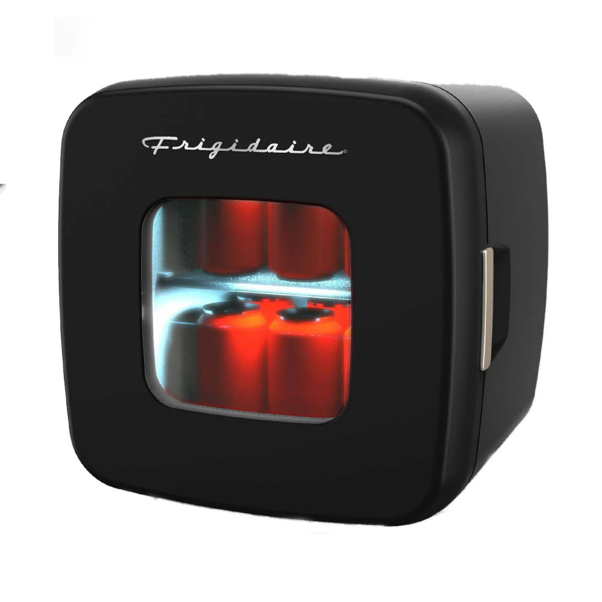 Frigidaire Retro 12 Can Mini Beverage/Skincare Cooler, Black, Compact Refrigerators | Walmart (US)