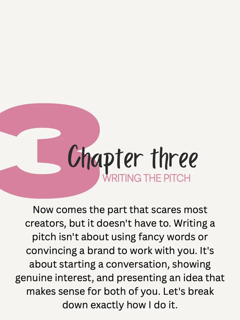 Brand Deal Pitch Guide for Content Creators | Pitch Template, How to Get Brand Deals, Creator Pla... | Etsy (Global)