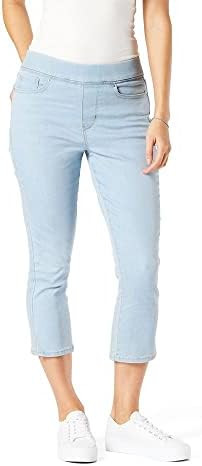 Levi Strauss Signature Gold Women's Totally Shaping Pull on Capri (Also Available in Plus Size) | Amazon (US)