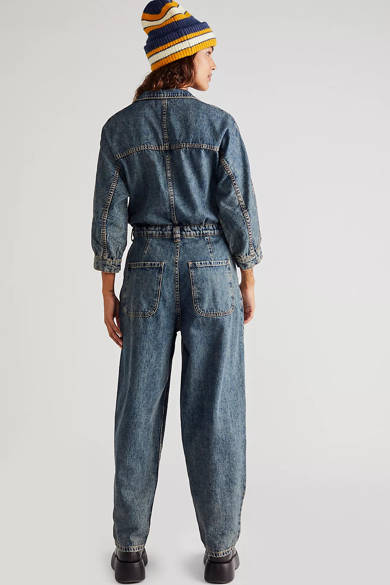 Sammie Denim Coverall | Free People (Global - UK&FR Excluded)