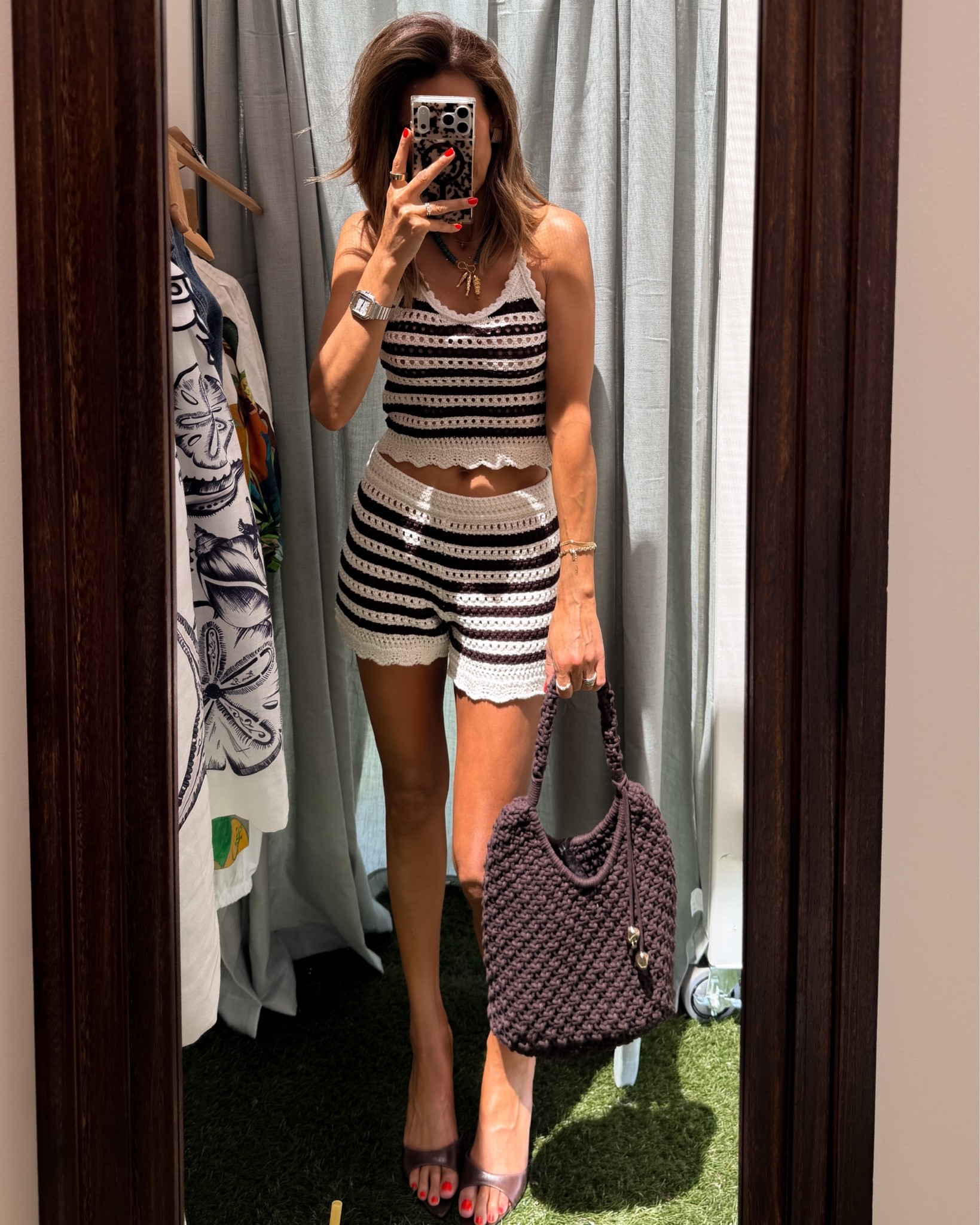 Trying this crochet set that is so flattering, and well fitted, super breathable and easy to wear as a swimsuit cover up or just a cute set for a sunny farmers market trip!

#LTKSeasonal #LTKTravel #LTKgrwm