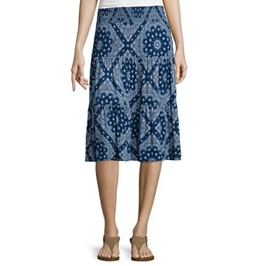 St. John's Bay® Knit Short Skirt | JCPenney