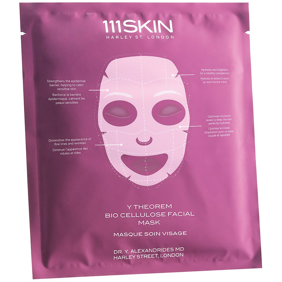 111SKIN Y Theorem Bio Cellulose Facial Mask Single 23ml | Look Fantastic (UK)