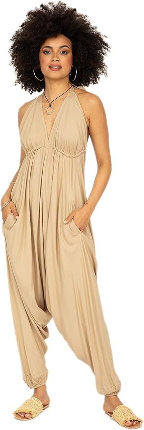 likemary Harem Jumpsuits for Women - Sexy Jumpsuit - Halter Jumpsuit - Summer Jumpsuit for Women ... | Amazon (US)