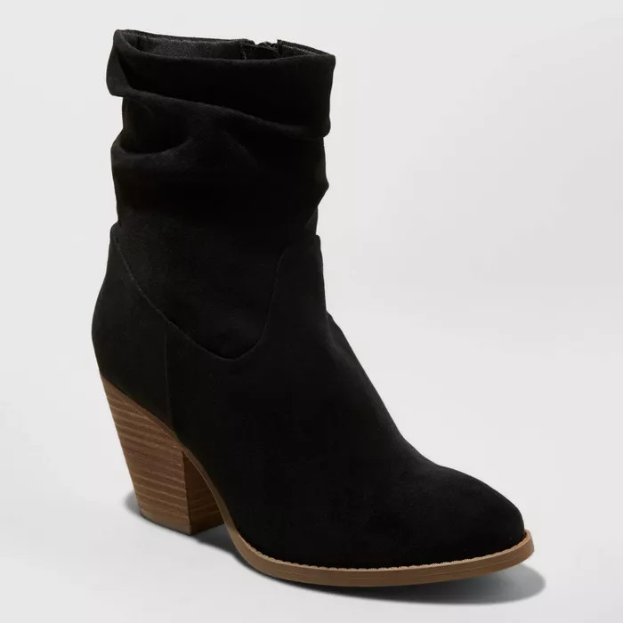 Women's Cianna Heeled Slouch Bootie - Universal Thread™ | Target