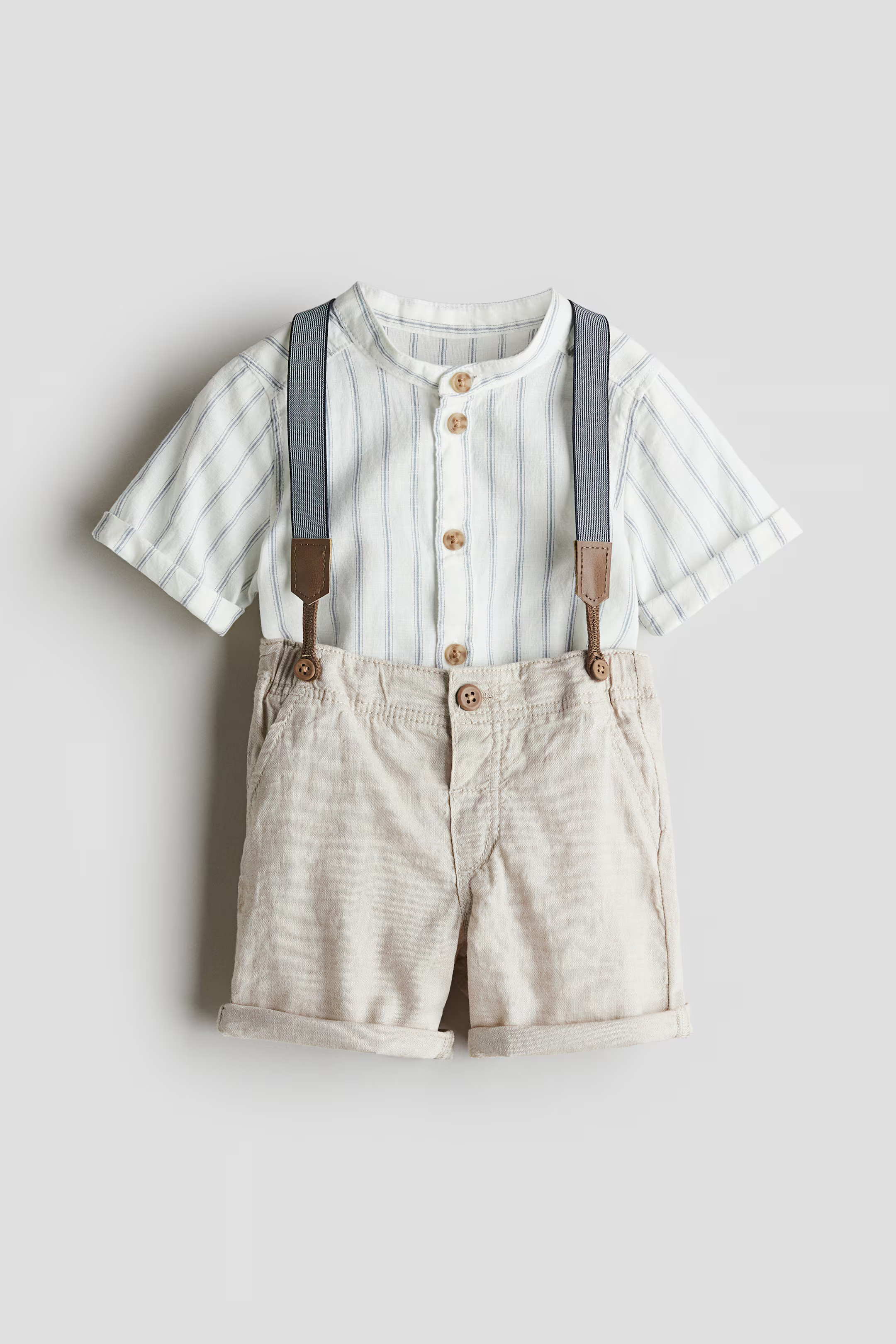 2-Piece Set with Suspenders | H&M (US + CA)