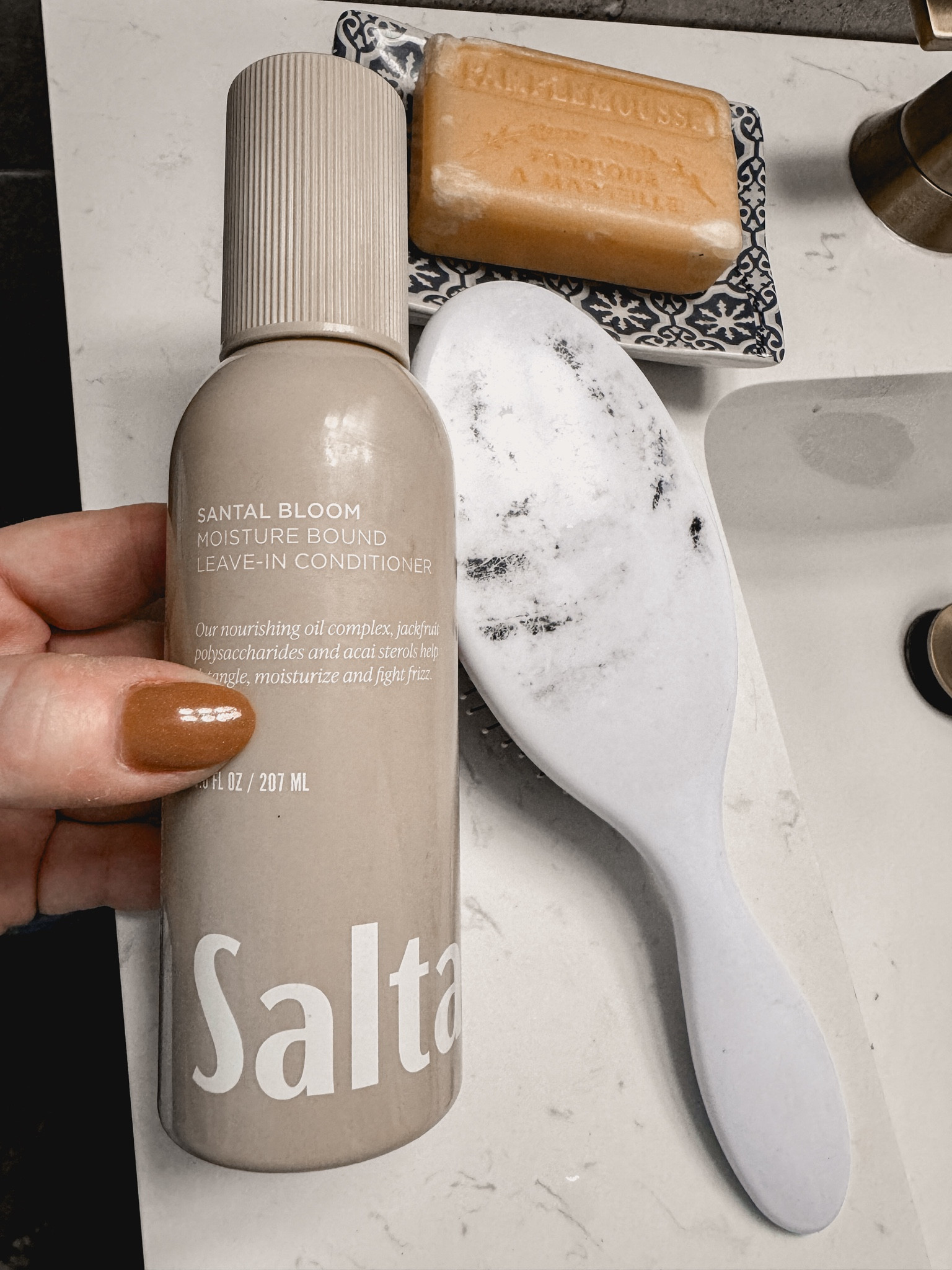 I think that I have a new hair HG product!
I use this leave in conditioner after each time I wash my hair.
It makes my hair so soft, silky and shinny.
It’s only $11! The previous leave in I was using was over $40.
Oh, it smells so good! It’s a lighter scent that I’d describe as a mix of amber and sandalwood.

Hair care, beauty, skincare, affordable, affordable beauty, hair, beauty products

#LTKFamily #LTKBeauty #LTKFindsUnder50