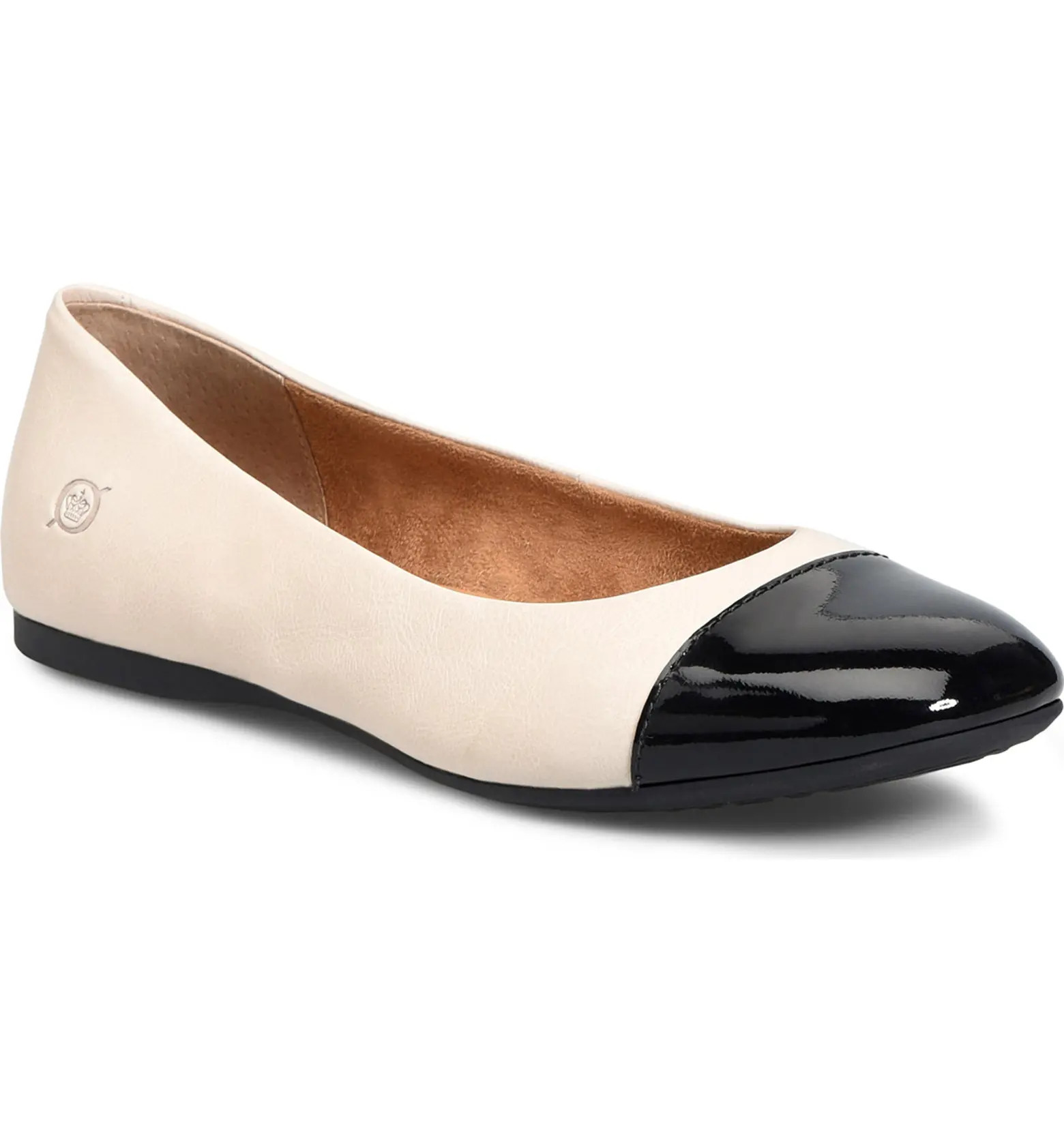 Batti Mixed Media Ballet Flat (Women) | Nordstrom