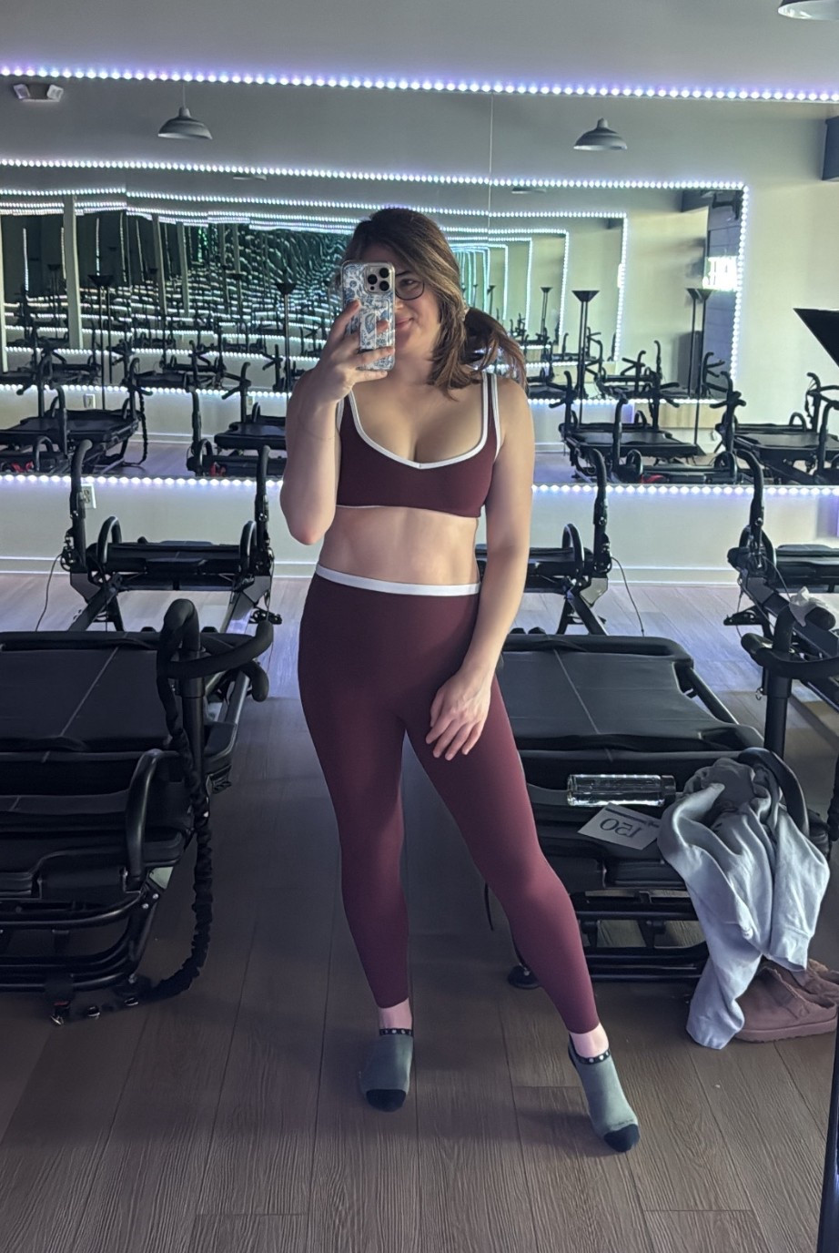 Love the Abercrombie leggings! So soft and comfortable - not too tight in the waist band and can wear all day. Similar to align but I like them better than the lululemon align because they are not as tight and more comfortable. So soft! Love all of the sports bras too! I wear a M in bras and S in leggings 



#LTKActive #LTKgrwm #LTKSpringSale