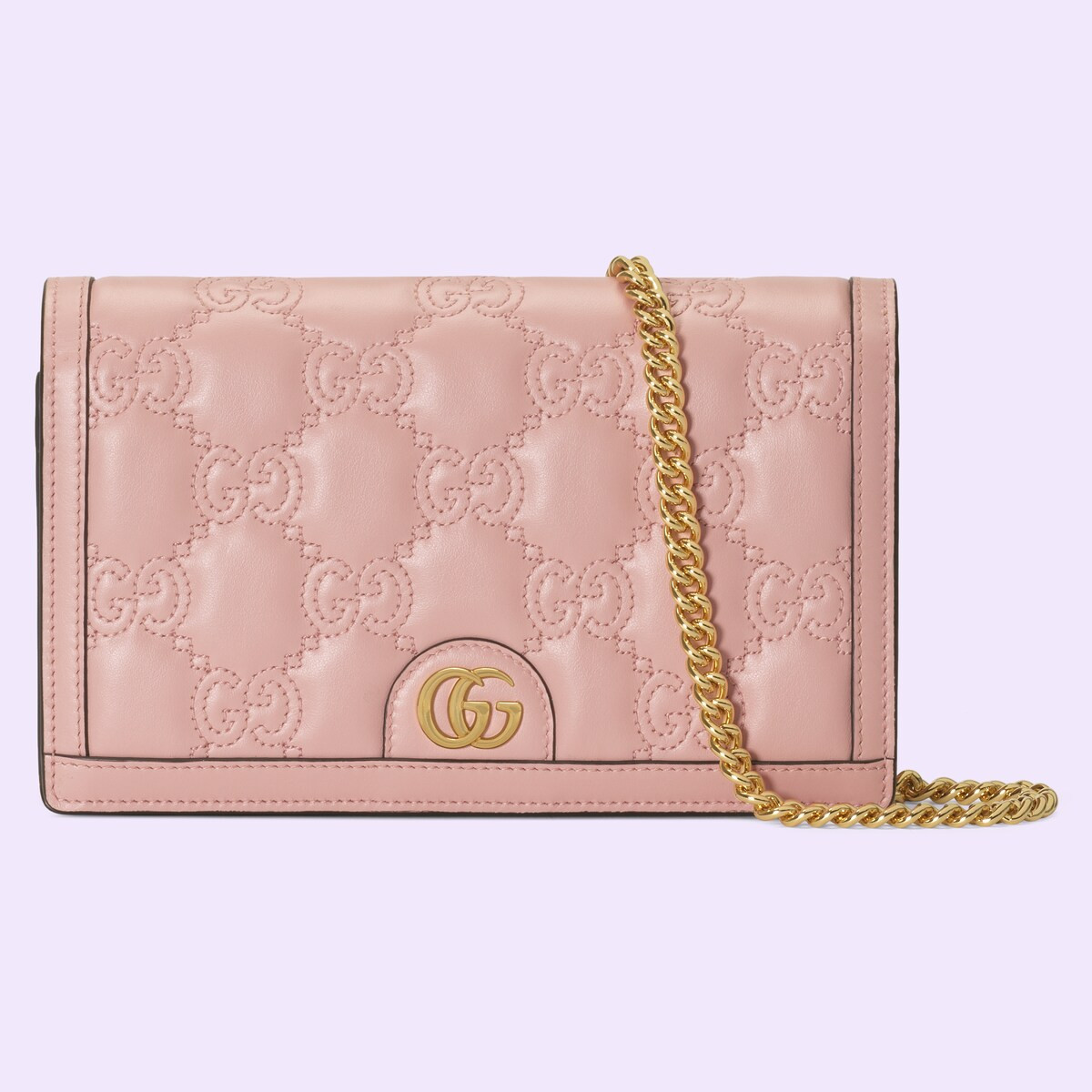 GG Matelassé chain wallet | Gucci (US)