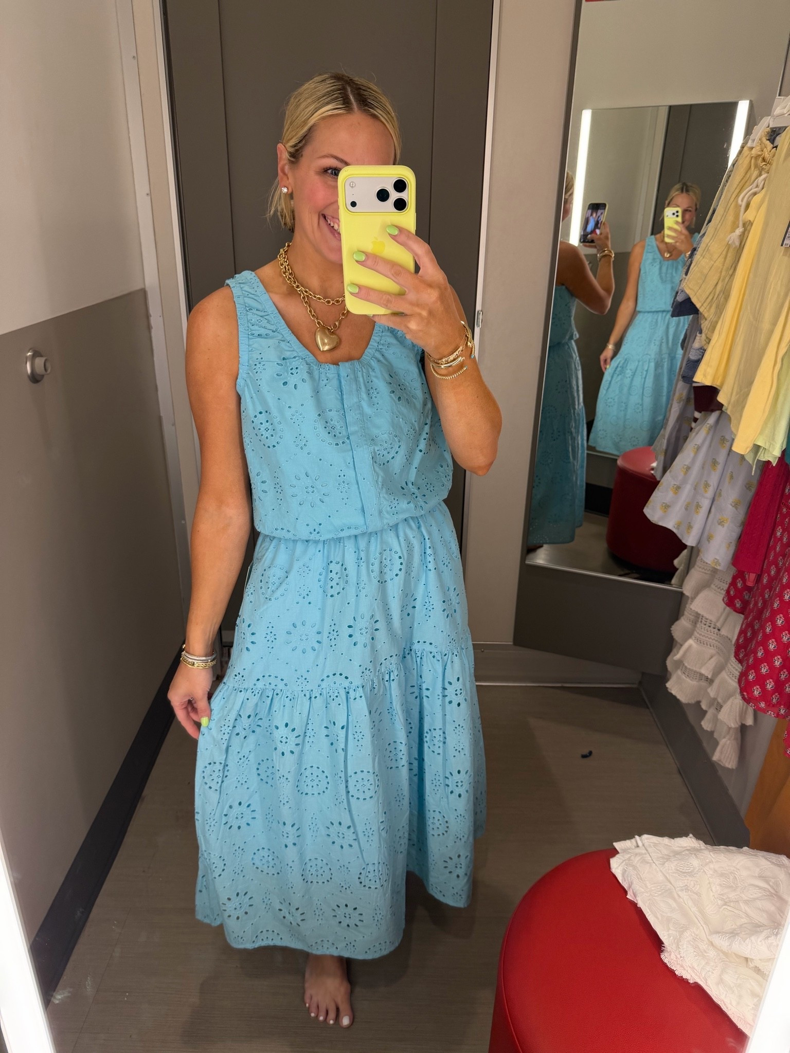 Wearing size small in both also comes in white and a blue polka dot!!

#LTKPetite #LTKSaleAlert #LTKootd
