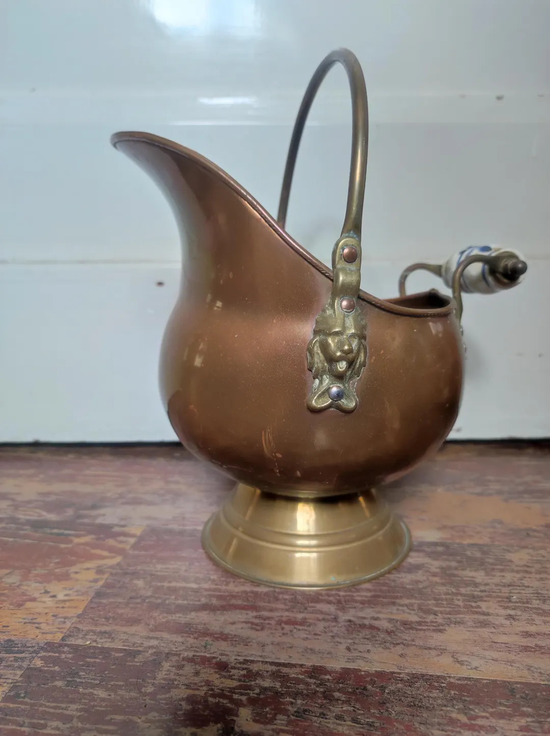 Jardiniere Brass Vintage Jug Pot Lion Head Flowerpot | Etsy (US)