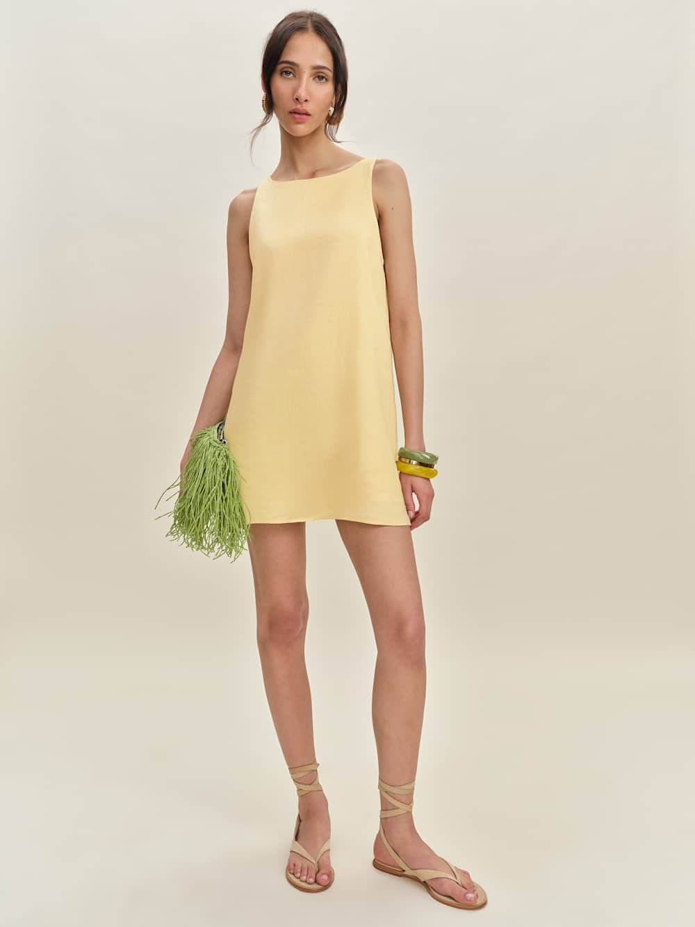 Jessi Linen Dress | Reformation (Global)