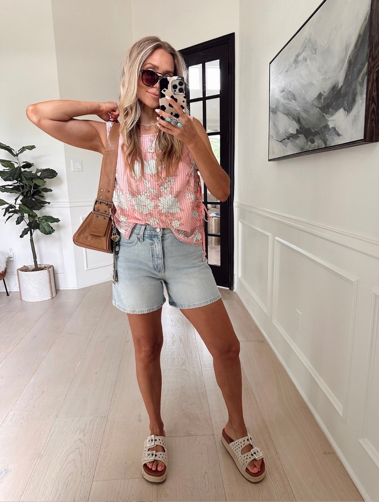 🤍 Free People Inspired Top / size s 
Abercrombie Inspired $18 shorts 

An elevated & easy summer look

#LTKdayinmylife #LTKmomlife #LTKgrwm