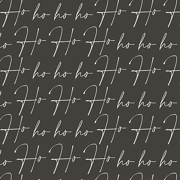 Mara-Mi HoHoHo Script Wrapping Paper | The Container Store