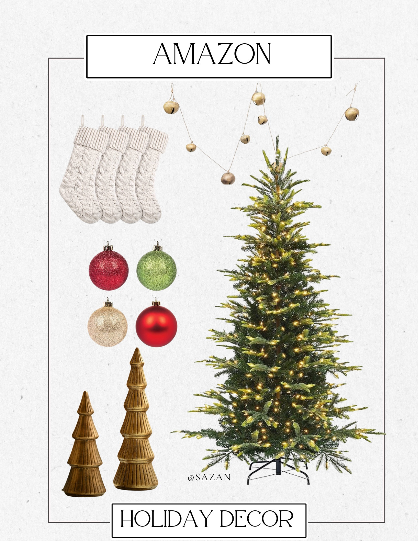 Amazon holiday decor ideas 🎄

#LTKCyberWeek #LTKSeasonal #LTKHoliday