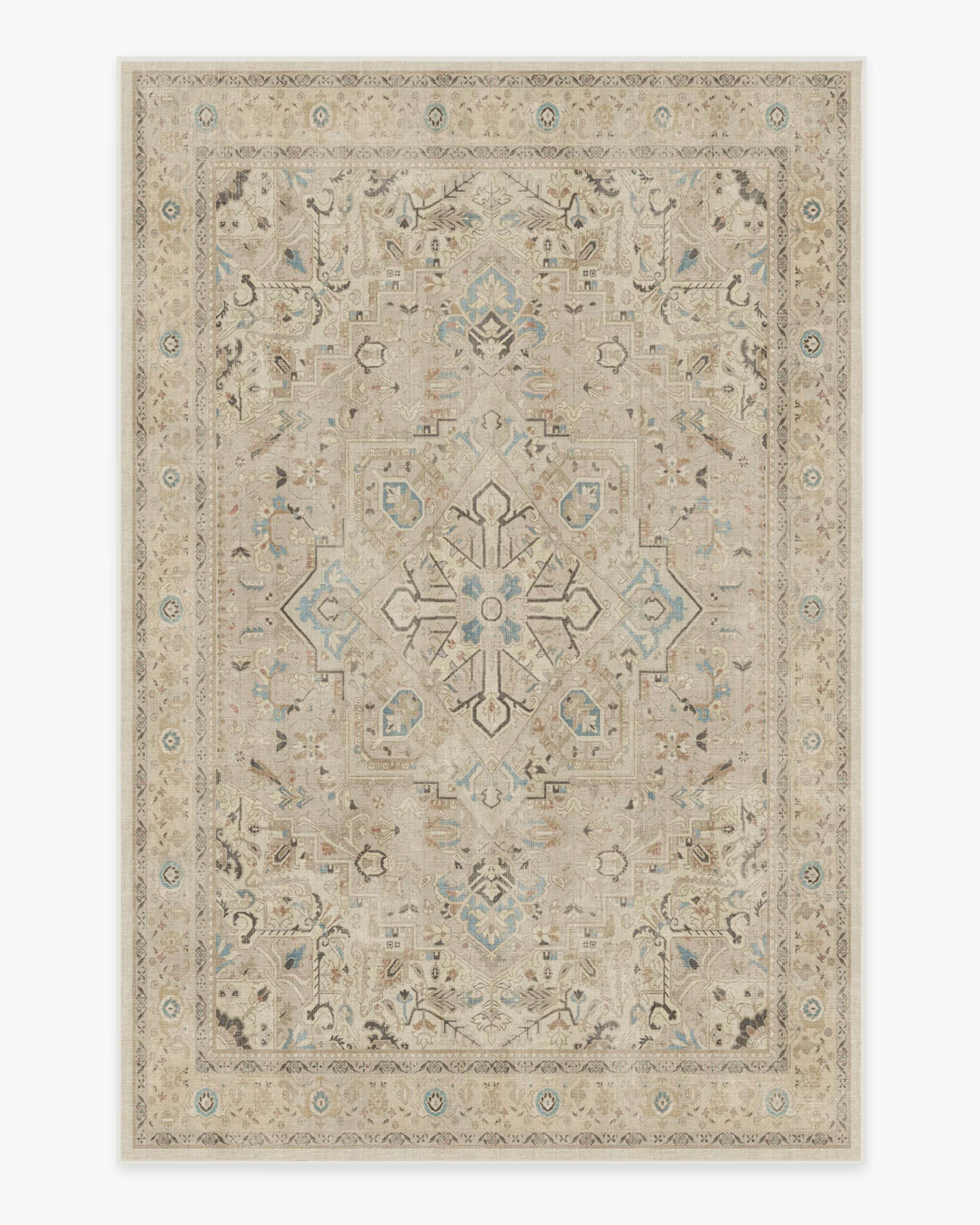 Kamran Ivory Opal Rug | Ruggable | Ruggable