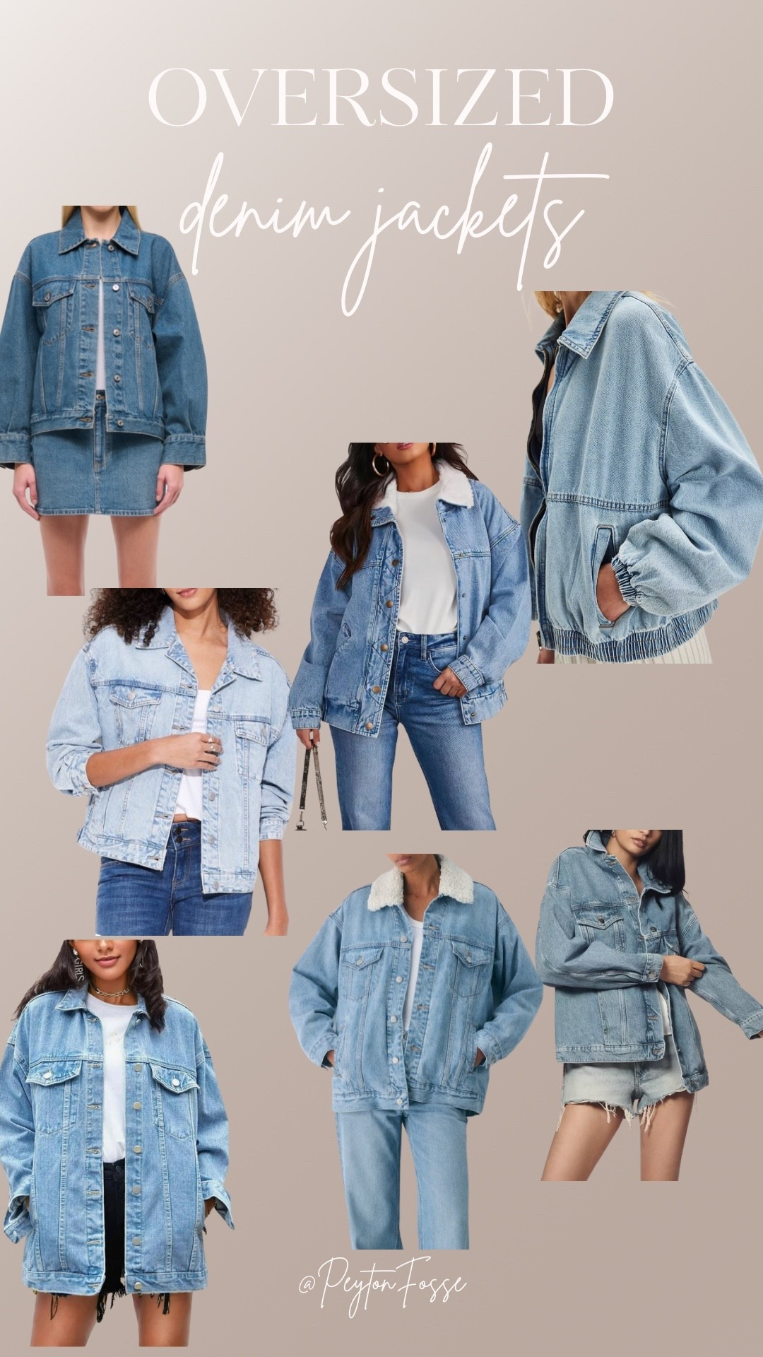 What says happy first day of fall better than an oversized denim jacket?? An oversized denim jacket is a staple for your fall closet and perfect for layering! I’ve linked several- all at different price points 🍂

#LTKFallSale #LTKStyleTip #LTKSeasonal