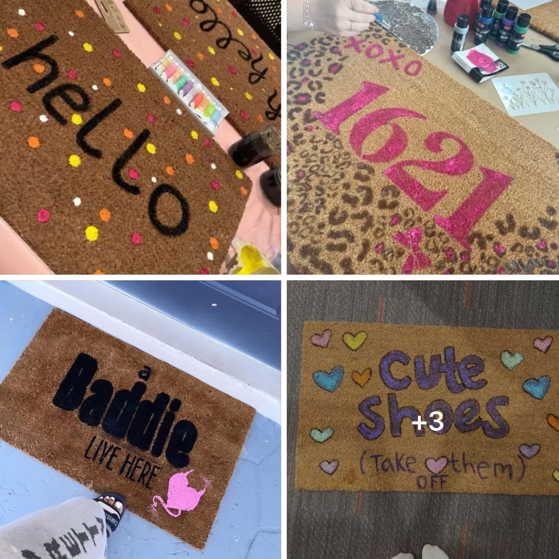 Ideas for a “let’s paint welcome mats” party! 😍🙌🏽

#LTKSpringSale #LTKHome #LTKSeasonal