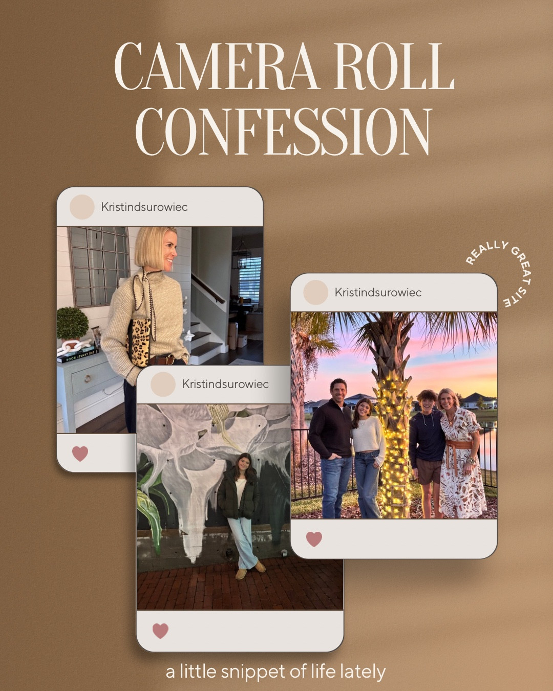 A peek into the camera roll with some of my favorite things!  

#LTKootd #LTKstorytime #LTKWorkwear