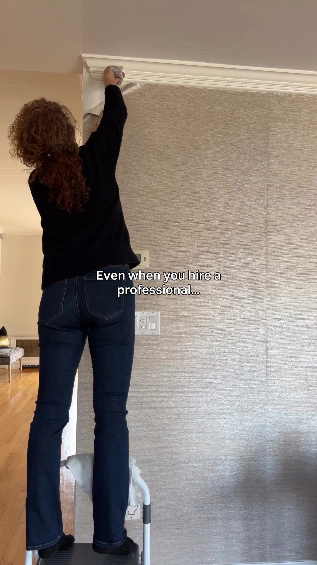 Even when you hire a professional… things can still go wrong 👀

We had to fix our wallpaper years later—and it was because I didn’t prep it right before install. Lesson learned 😅

Always make sure your walls are prepped properly before wallpaper goes up—it makes all the difference.

Follow for more real homeowner lessons 💕✨
Comment WALLPAPER for what I used!

#LTKstorytime #LTKHome #LTKOver40