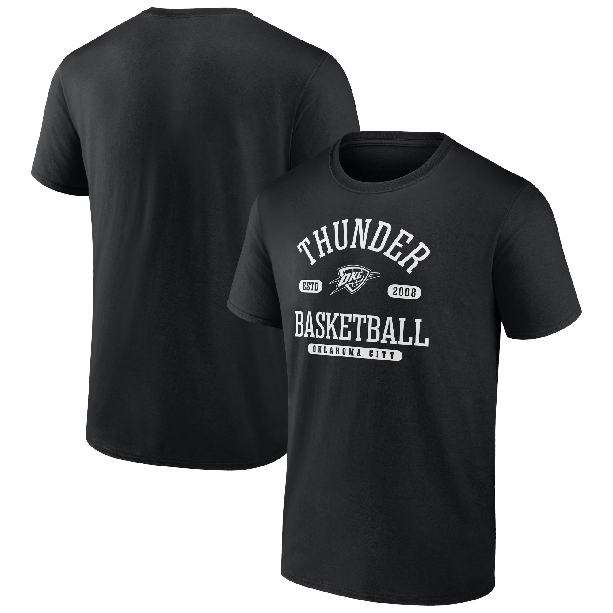 Oklahoma City Thunder Danger Zone T-Shirt - Black | Fanatics