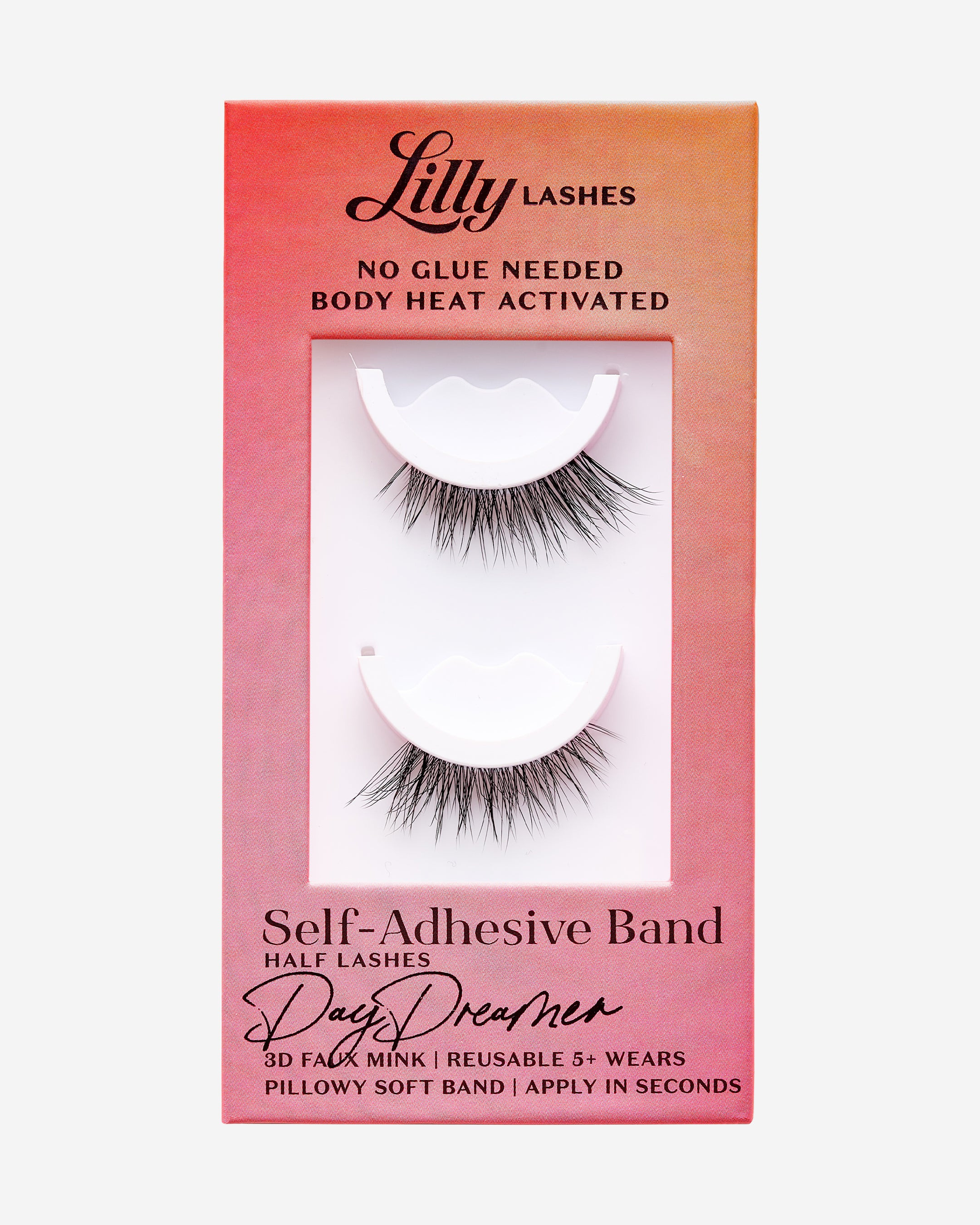 DayDreamer | Self-Adhesive Half Lashes | No Glue Needed | Lilly Lashes | Lilly Lashes