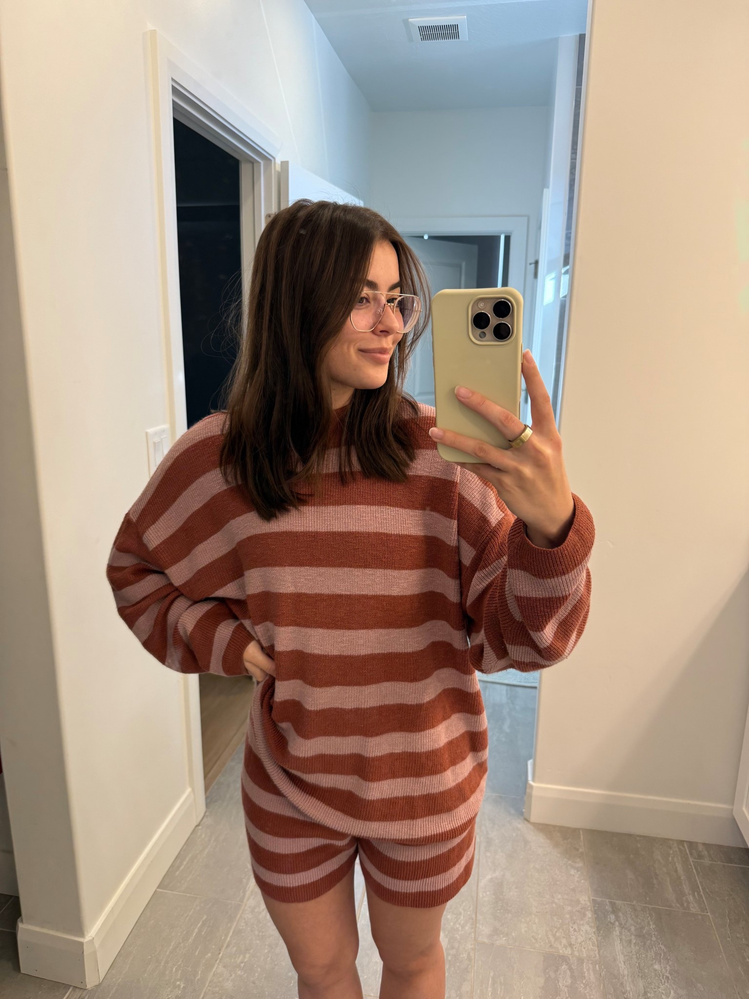 Comfy work from home outfit today! 