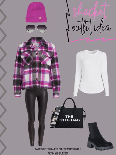 Shacket outfit!

Shirt jacket, white long sleeve ribbed tee, faux leather leggings, the tote bag, crossbody bag, crossbody purse, black chelsea boots, Walmart finds, quay sunnies, sunglasses, Walmart style, Walmart fashion, winter outfits, fall outfits, beanie #blushpink #winterlooks #winteroutfits #winterstyle #winterfashion #wintertrends #shacket #jacket #sale #under50 #under100 #under40 #workwear #ootd #bohochic #bohodecor #bohofashion #bohemian #contemporarystyle #modern #bohohome #modernhome #homedecor #amazonfinds #nordstrom #bestofbeauty #beautymusthaves #beautyfavorites #goldjewelry #stackingrings #toryburch #comfystyle #easyfashion #vacationstyle #goldrings #goldnecklaces #fallinspo #lipliner #lipplumper #lipstick #lipgloss #makeup #blazers #primeday #StyleYouCanTrust #giftguide #LTKRefresh #LTKSale #springoutfits #fallfavorites #LTKbacktoschool #fallfashion #vacationdresses #resortfashion #summerfashion #summerstyle #rustichomedecor #liketkit #highheels #Itkhome #Itkgifts #Itkgiftguides #springtops #summertops #Itksalealert #LTKRefresh #fedorahats #bodycondresses #sweaterdresses #bodysuits #miniskirts #midiskirts #longskirts #minidresses #mididresses #shortskirts #shortdresses #maxiskirts #maxidresses #watches #backpacks #camis #croppedcamis #croppedtops #highwaistedshorts #goldjewelry #stackingrings #toryburch #comfystyle #easyfashion #vacationstyle #goldrings #goldnecklaces #fallinspo #lipliner #lipplumper #lipstick #lipgloss #makeup #blazers #highwaistedskirts #momjeans #momshorts #capris #overalls #overallshorts #distressesshorts #distressedjeans #whiteshorts #contemporary #leggings #blackleggings #bralettes #lacebralettes #clutches #crossbodybags #competition #beachbag #halloweendecor #totebag #luggage #carryon #blazers #airpodcase #iphonecase #hairaccessories #fragrance #candles #perfume #jewelry #earrings #studearrings #hoopearrings #simplestyle #aestheticstyle #designerdupes #luxurystyle #bohofall #strawbags #strawhats #kitchenfinds #amazonfavorites #bohodecor #aesthetics 

#LTKSeasonal #LTKstyletip #LTKunder100