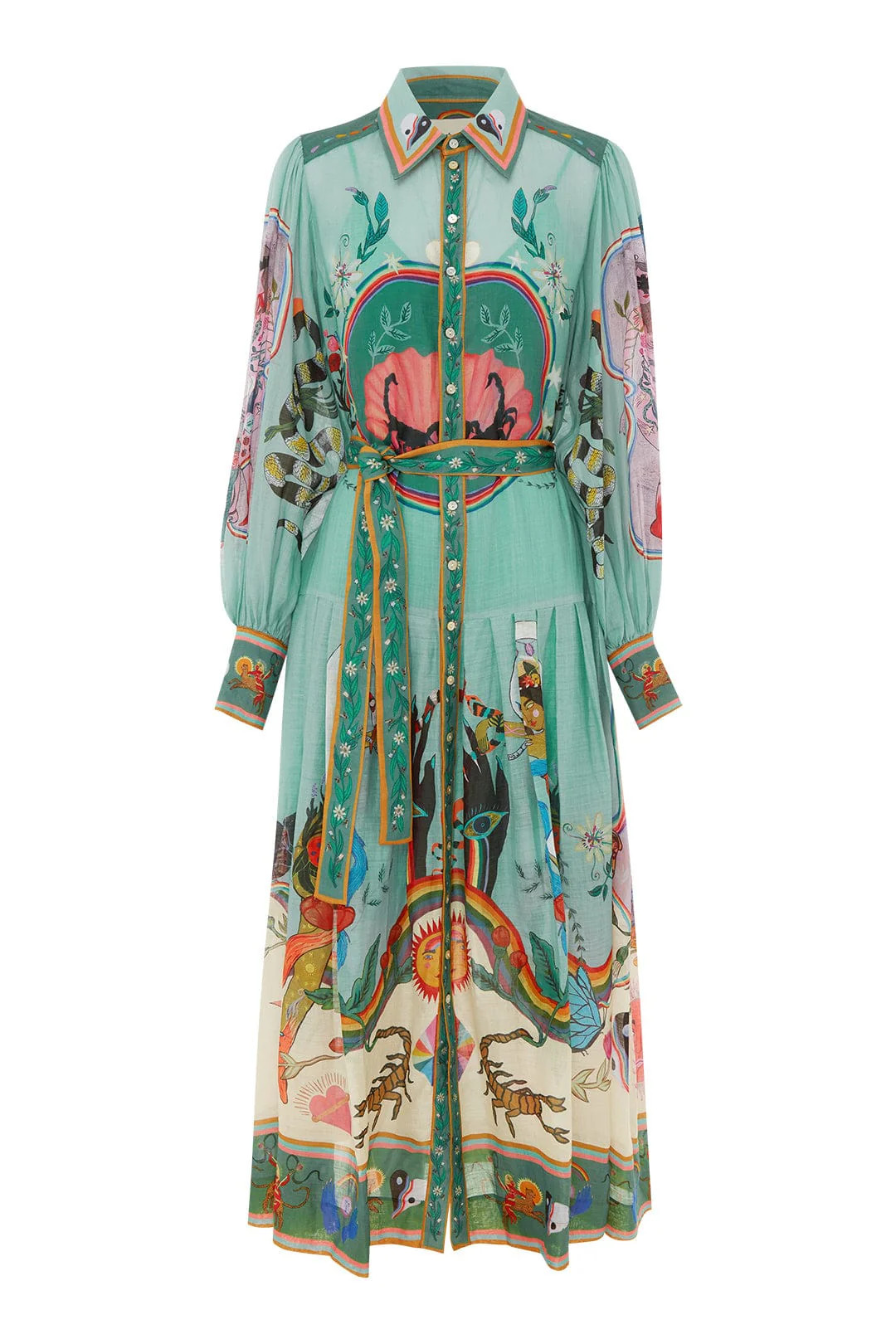 EVERGREEN SHIRTDRESS | Alemais (AU, US, UK)