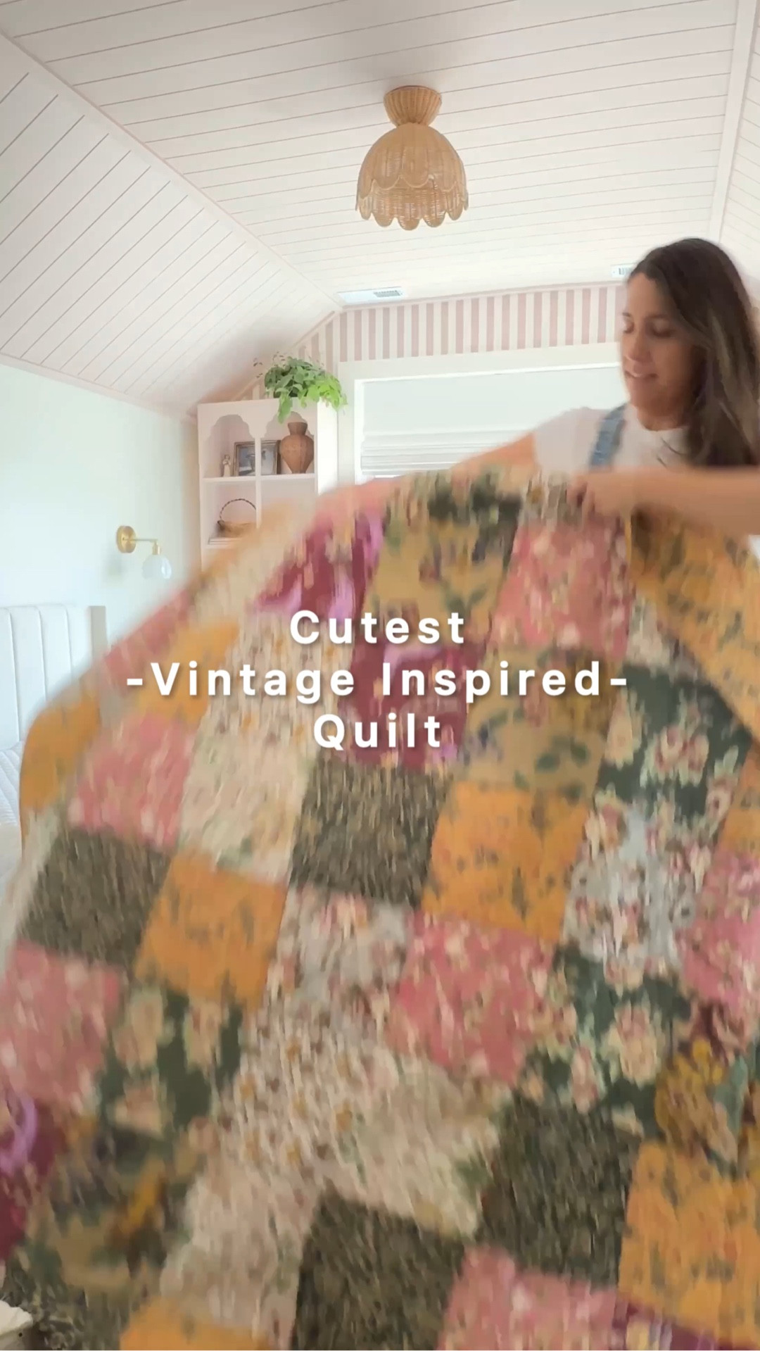 Lily's Room Quilt! Love this addition to tie everything together🩷

#LTKKids #LTKHome #LTKFamily