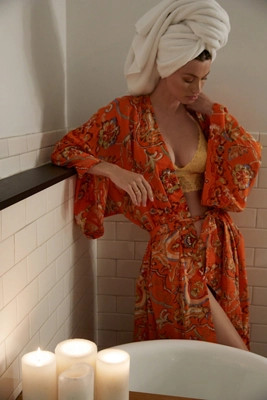 Boho Femme Sleep Kimono | Anthropologie (US)