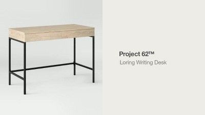 Loring Wood Writing Desk with Drawers - Project 62™ | Target