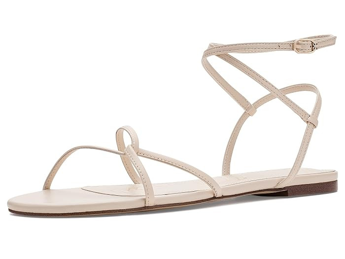 Sam Edelman Ellina Women's Sandals Bright White Leather : 8.5 M, Leather/Rubber | Zappos.com
