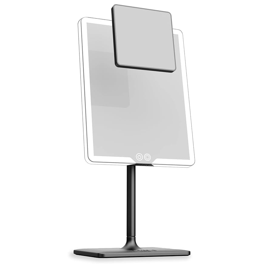 Orbit Mirror | Vanity Mirror with Lights, Makeup Mirror, LED Lighted Desk Mirror with Light for T... | Amazon (US)