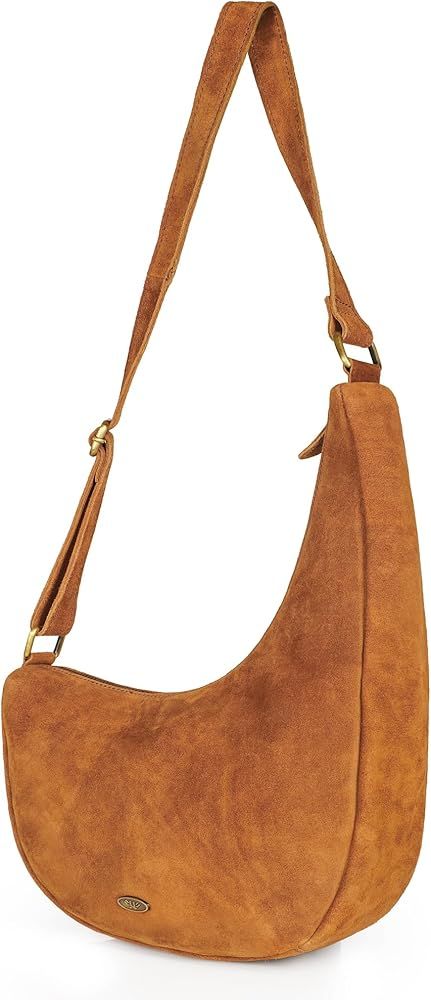 Genuine Leather Tote Bags for Women, Laptop Handbags, Women's Shoulder Bag, For Office, Travel, S... | Amazon (US)