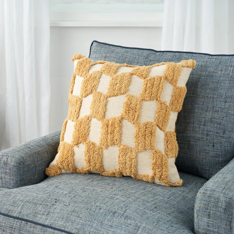 weilaicheng  Cotton Blend Throw Square Pillow Cover & Insert & Reviews | Wayfair | Wayfair North America