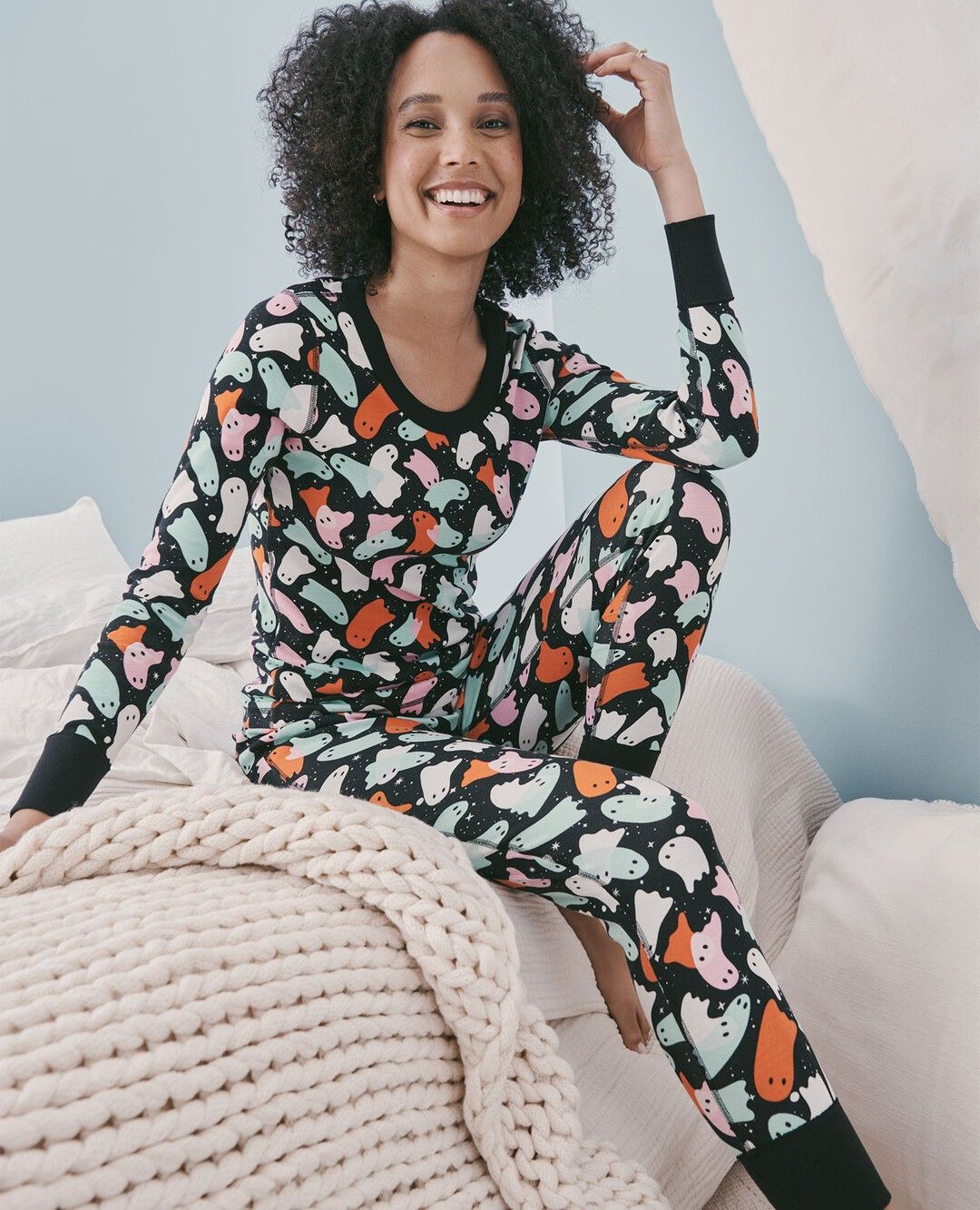 Women's Halloween Long John Pajama Pants | Hanna Andersson