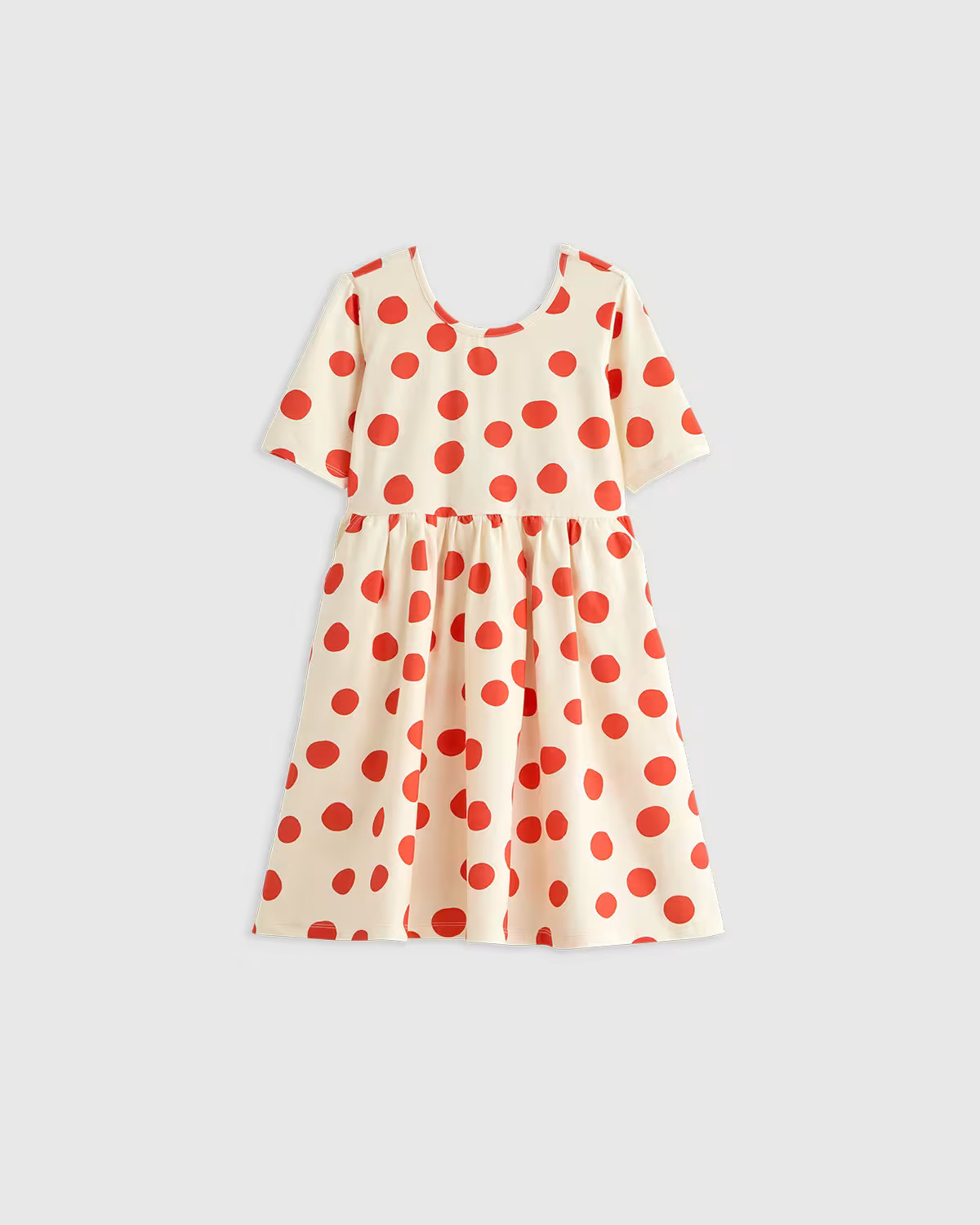 Organic Cotton Skater Dress - Toddler Girl | Quince