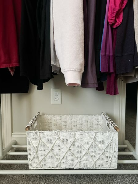 Home favorite - this storage basket brightens up my space and comes in multiple sizes! 

#LTKhome #LTKfindsunder50