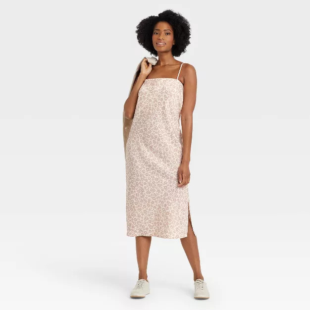 Women's Apron Slip Dress - A New Day™ | Target
