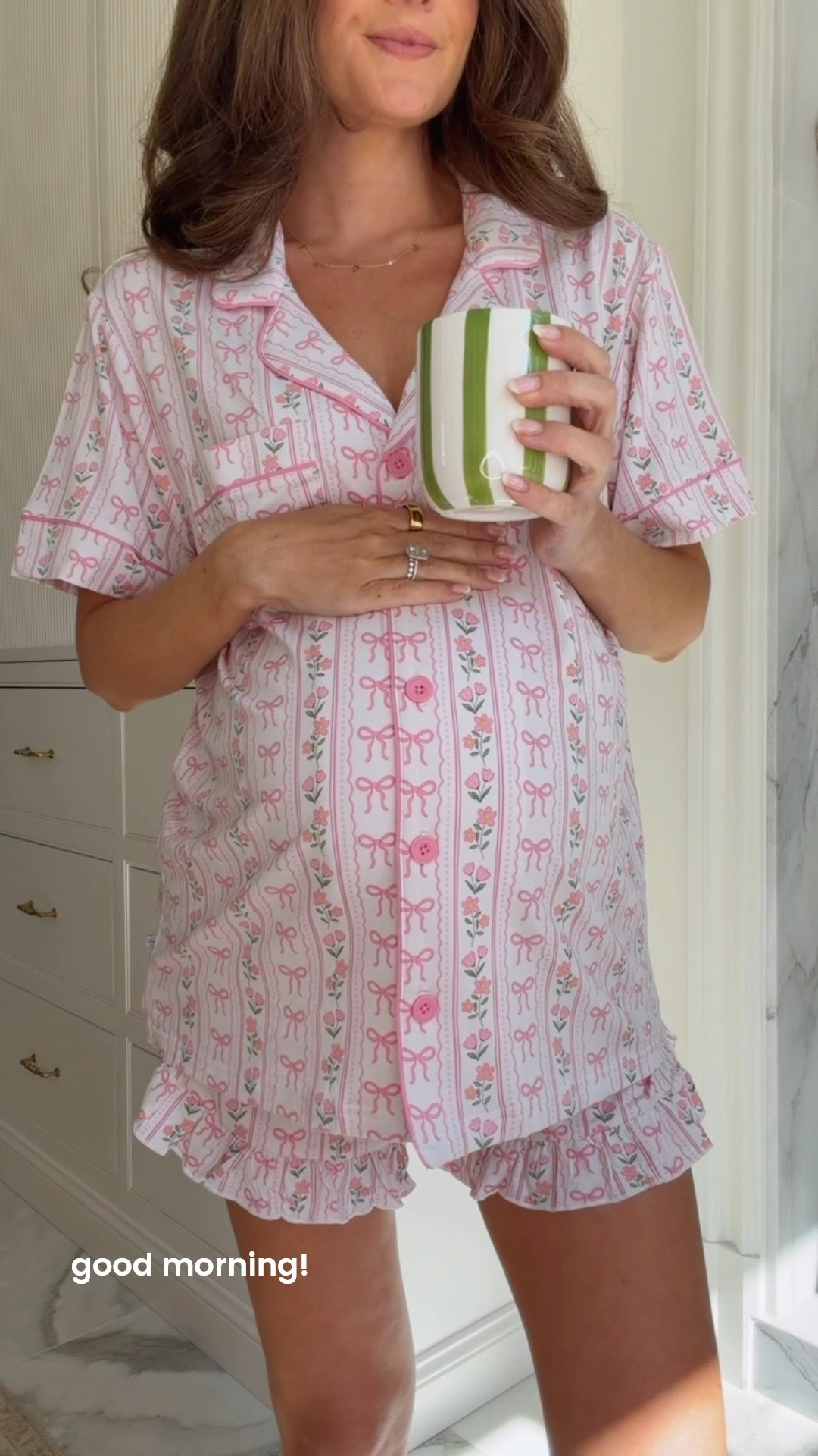 These pajamas are so cute and come in kids’ sizes too! 🎀

#LTKmomlife #LTKBump #LTKBaby