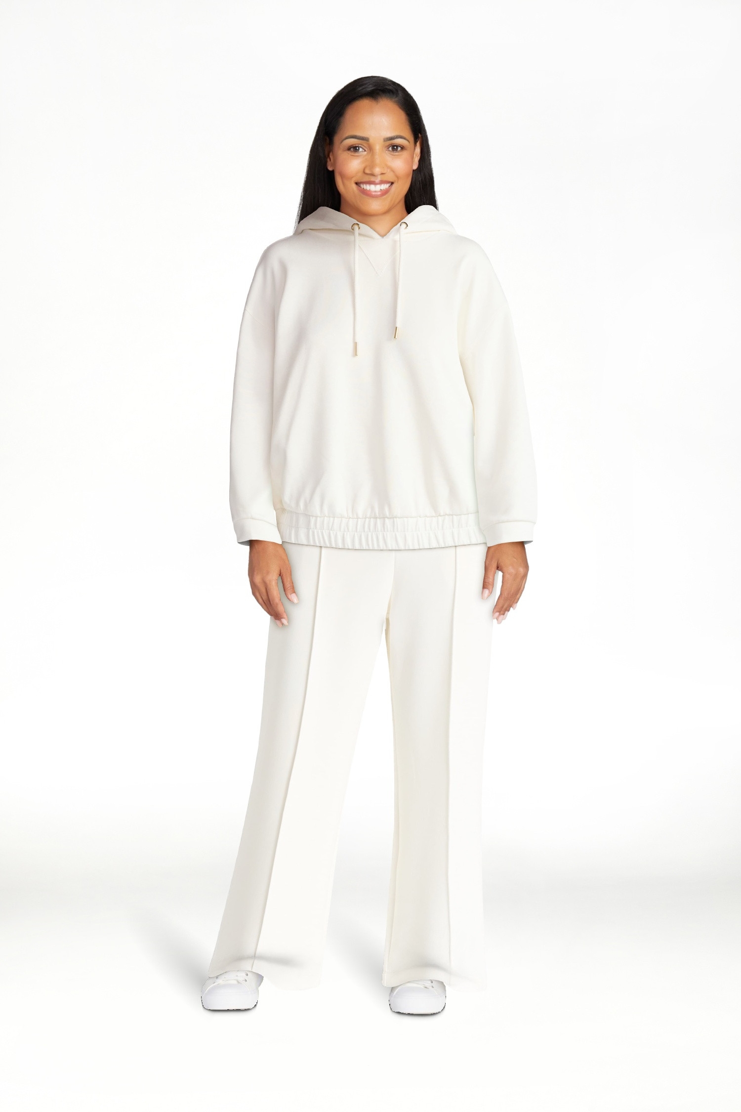 Scoop Women's and Women's Plus New Scubaknit Pullover Hoodie, Sizes XS-4X | Walmart (US)