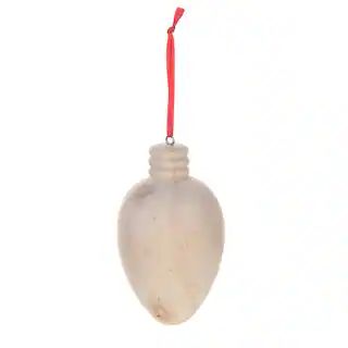 4" 3D Wood Light Bulb Ornament by Make Market® | Michaels | Michaels Stores