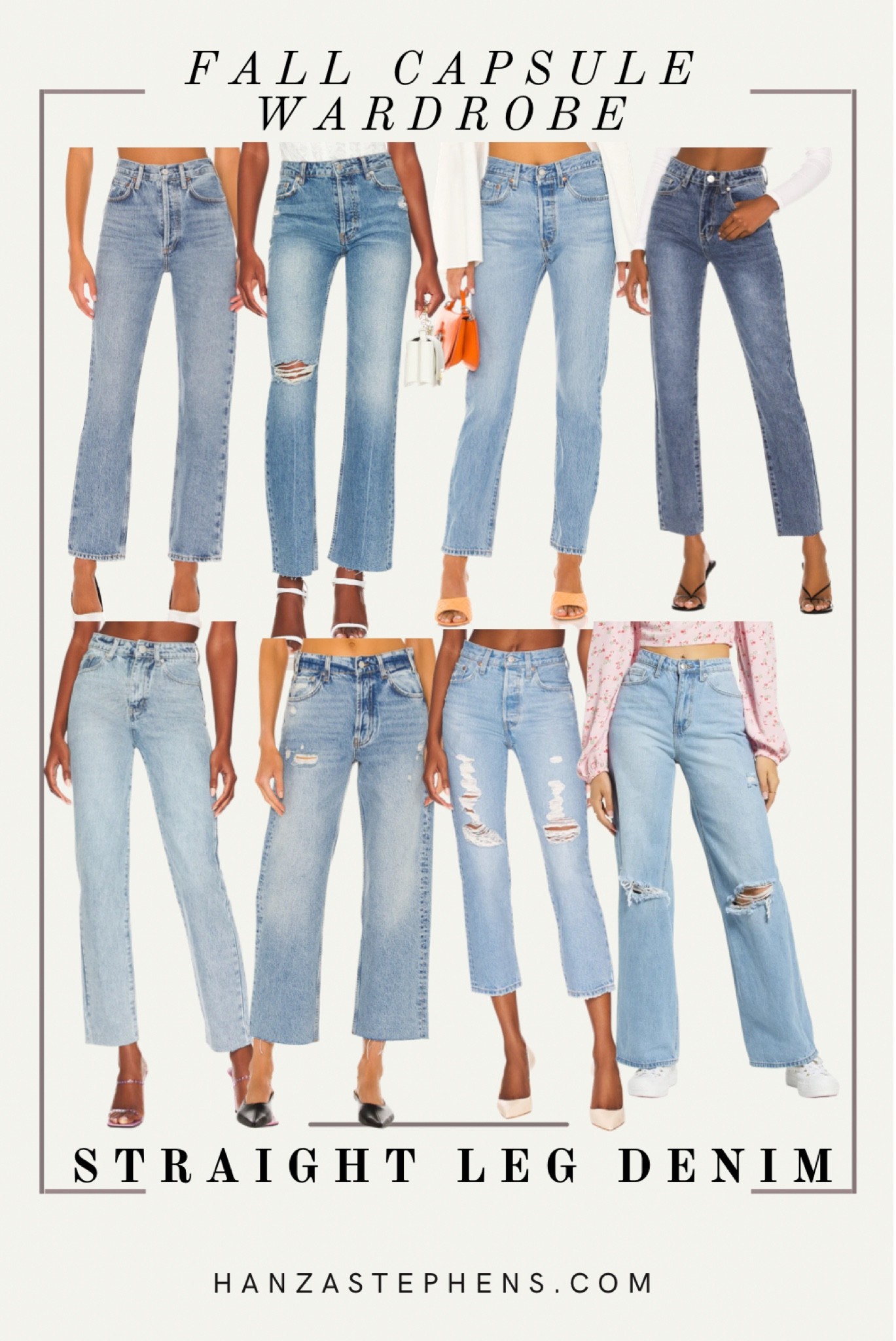 I’m just now jumping on board the straight leg jeans train, but I’m honestly a huge fan. They can be styled to fit your personality and the occasion. Throw on a light wash pair with some distressing for a concert or football game, or a dark wash pair with a turtleneck and blazer for work. 



#LTKstyletip #LTKSeasonal