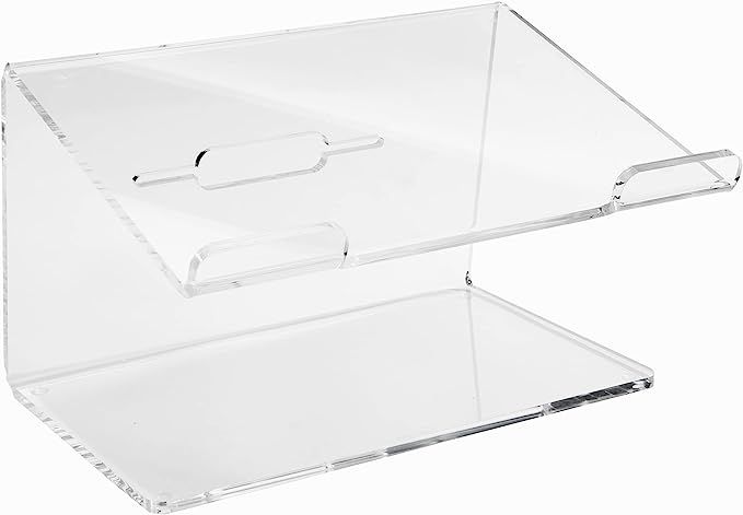 RUSSELL+HAZEL Acrylic Laptop Stand, Desktop Organization, Clear, 14” W x 12.125” L x 8.75” ... | Amazon (US)